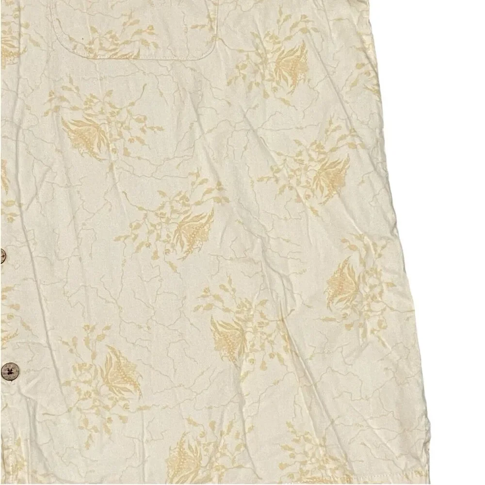 Island Republic Hawaiian Tropical Cotton/Rayon Button‎ Up Shirt Sleeve Shirt XXL